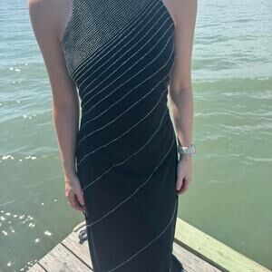 Vintage de laru black maxi